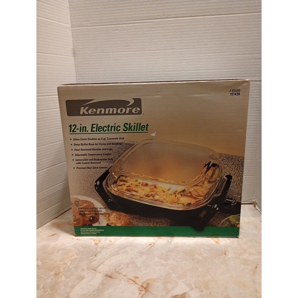 Kenmore 12" Electric Skillet NEW OLD STOCK